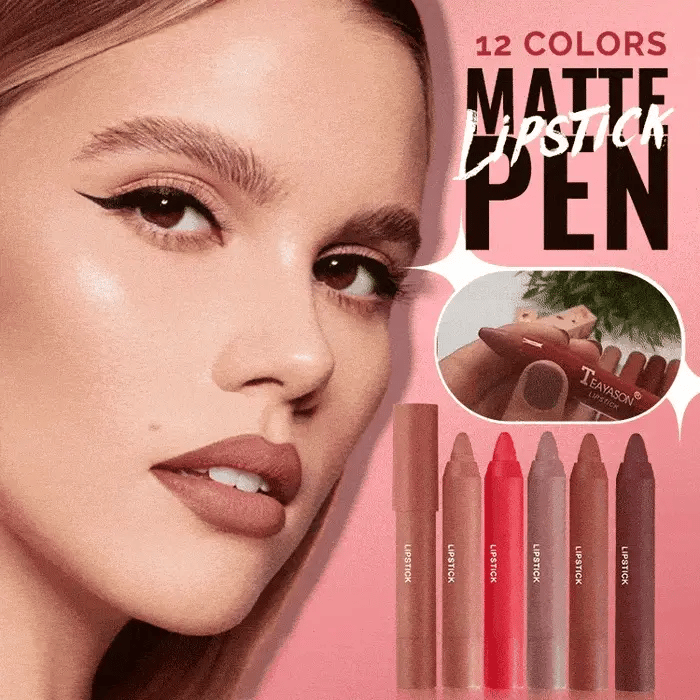 01# - 12 Colors Matte Lipstick Pen