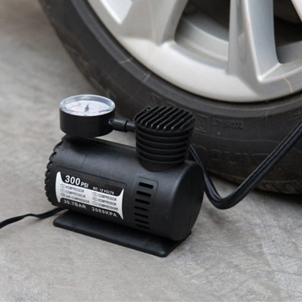 12v Portable Air Compressor For Car Tire Air Pump Inflator - Portable Mini Air Compressor - Portable Mini Air Compressor (300psi)