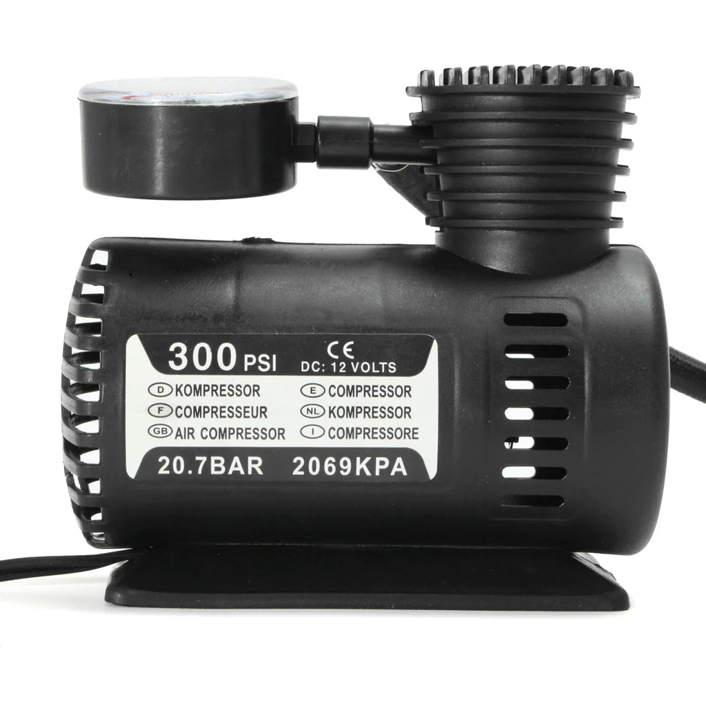 12v Portable Air Compressor For Car Tire Air Pump Inflator - Portable Mini Air Compressor - Portable Mini Air Compressor (300psi)