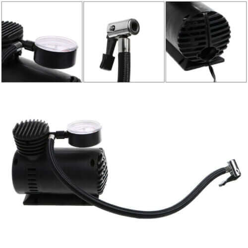 12v Portable Air Compressor For Car Tire Air Pump Inflator - Portable Mini Air Compressor - Portable Mini Air Compressor (300psi)