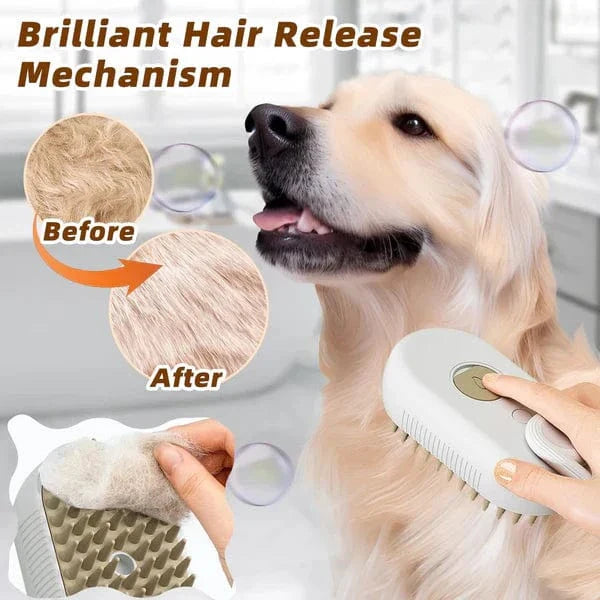 3 in 1 Pet Grooming Brush | Pet Grooming dog Brush Comb Cat Hair  Brush Remover Pets Accessories - 3 in 1 Pet Grooming Brush
