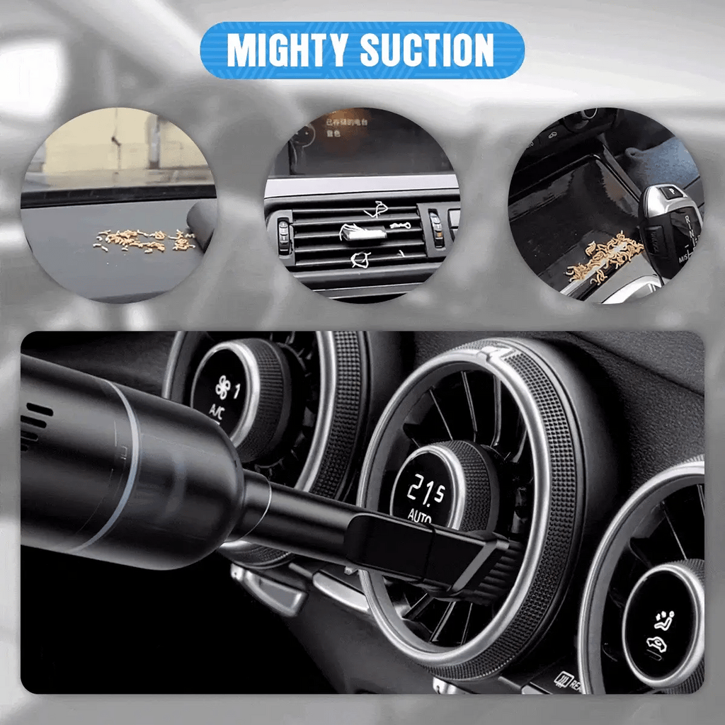 4-in-1 Strong Suction Vacuum Cleaner | Vacuum Cleaner Car Automobile Mini Handheld Cleaning - Powerful 4-in-1 Strong Suction Vacuum Cleaner