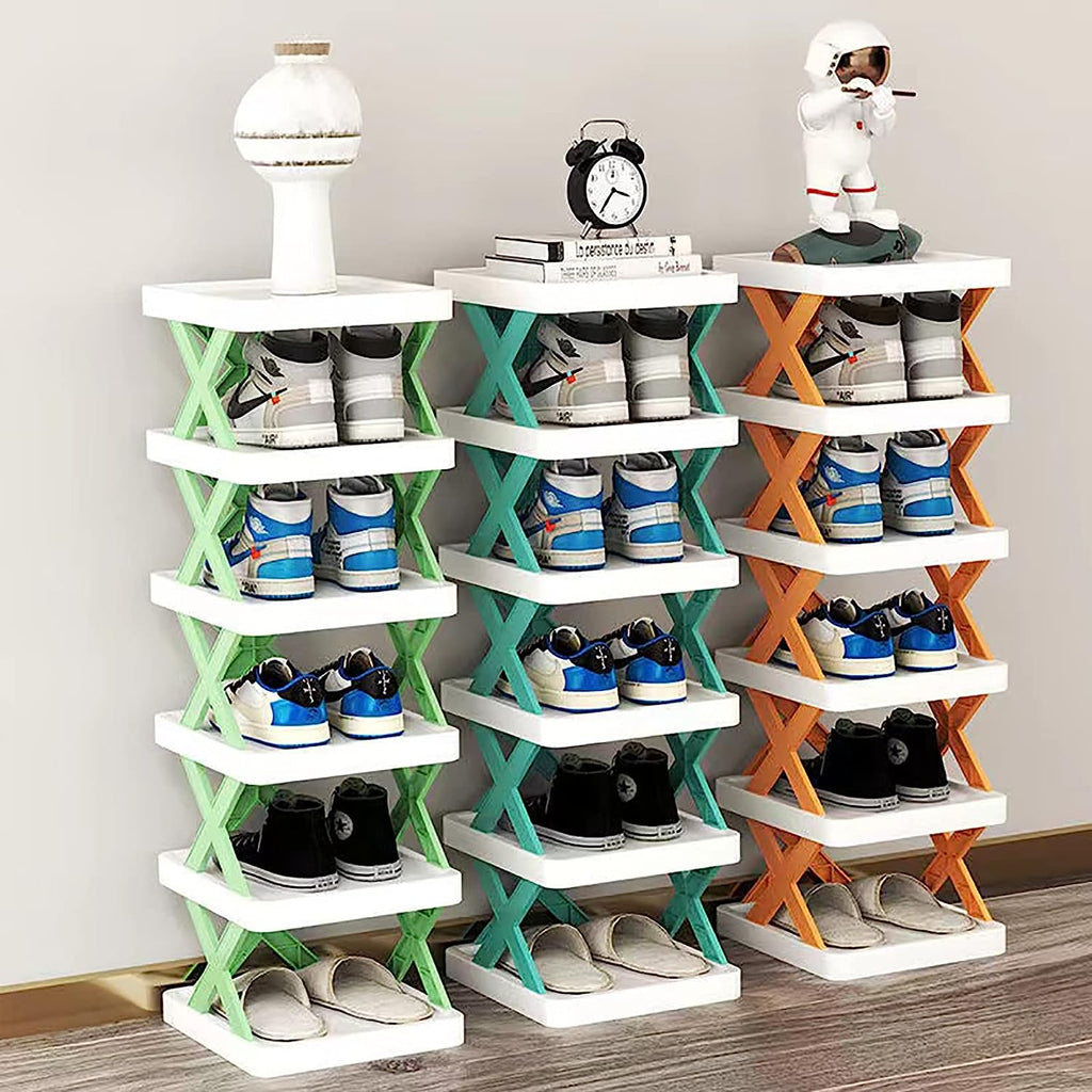 Smart Foldable Shoes Tier Shoe Rack 4 Layer