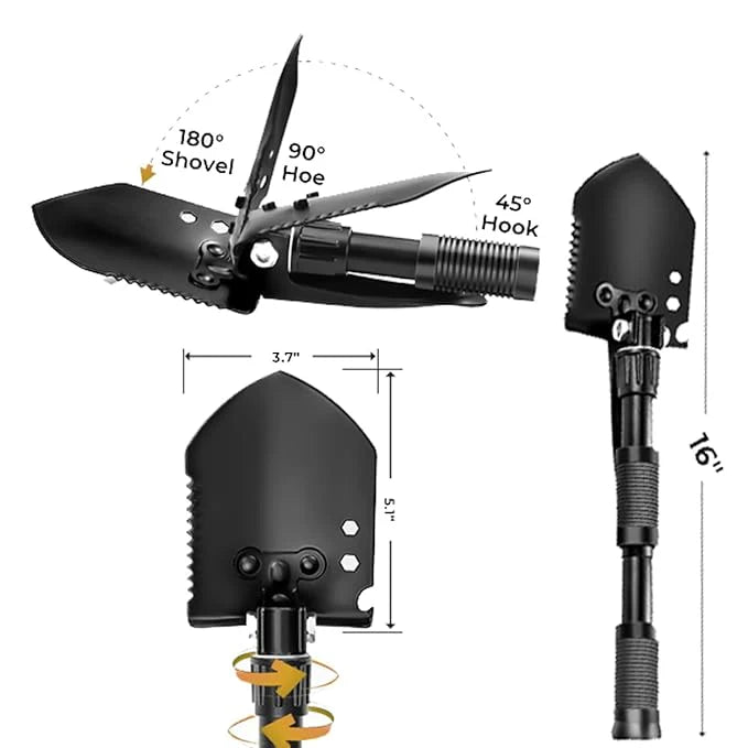 9-in-1 Mini Foldable Showel