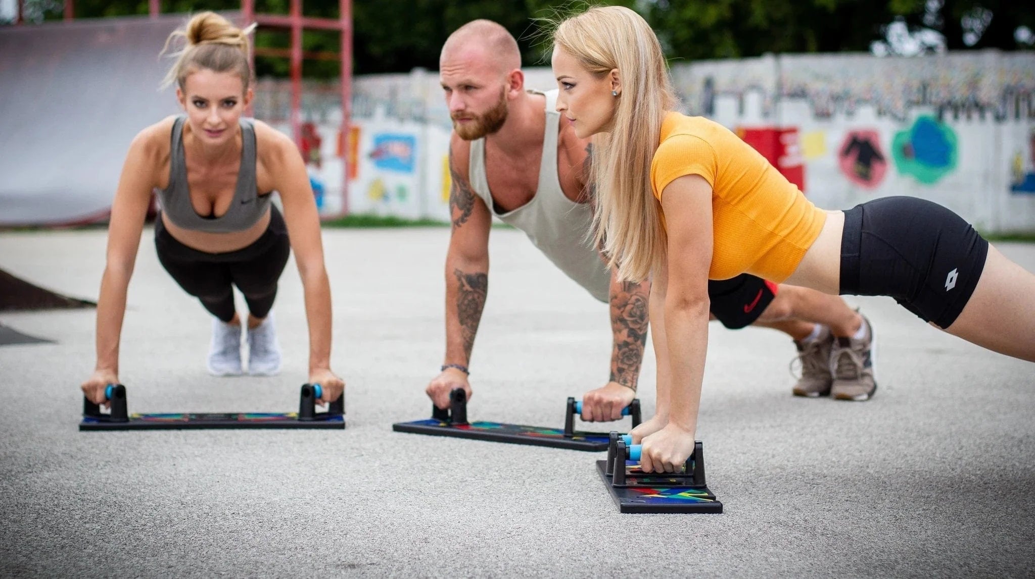 9-in-1 Push Up Board Machine Adjustable Push Up Handle Bars - 9-in-1 Push Up Board