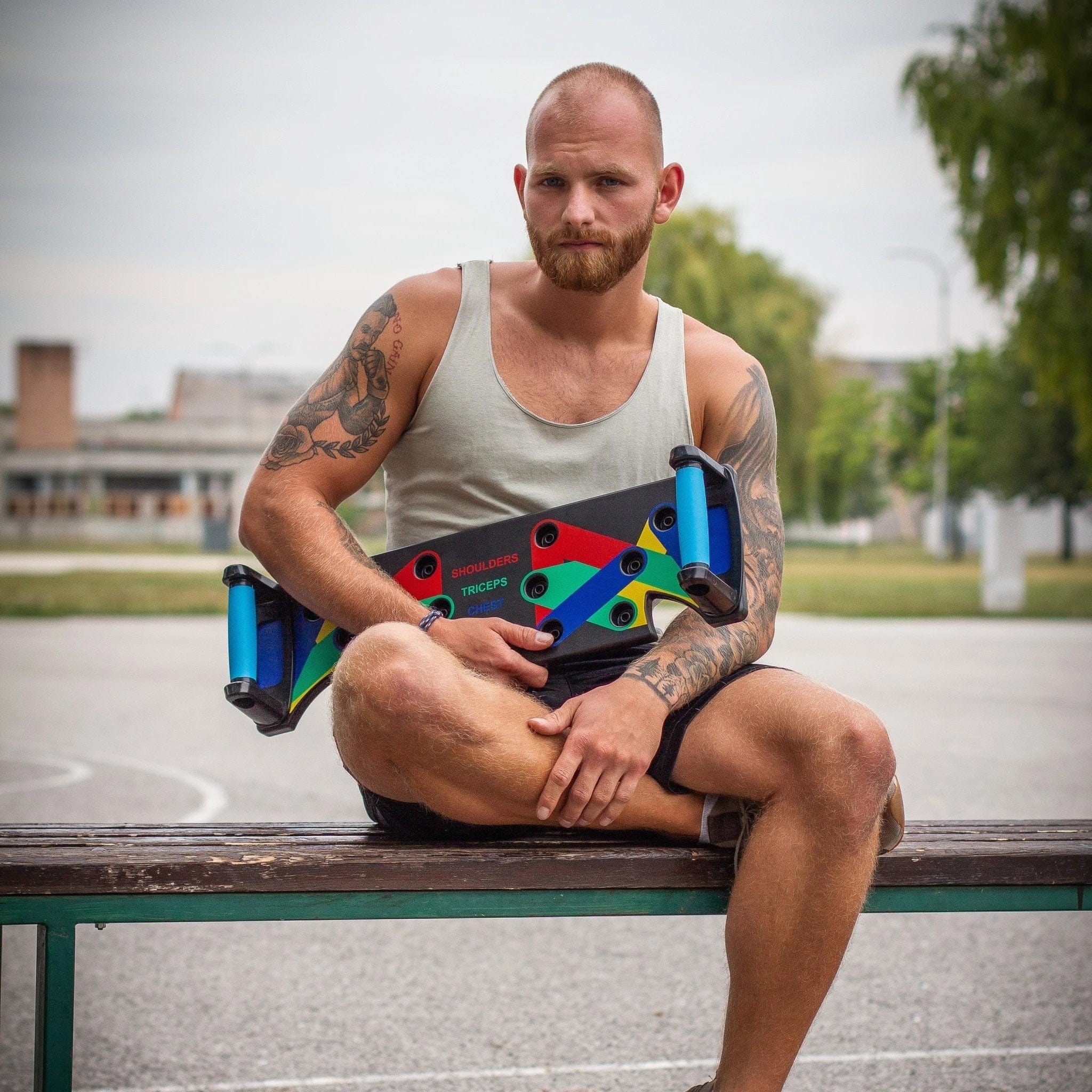 9-in-1 Push Up Board Machine Adjustable Push Up Handle Bars - 9-in-1 Push Up Board