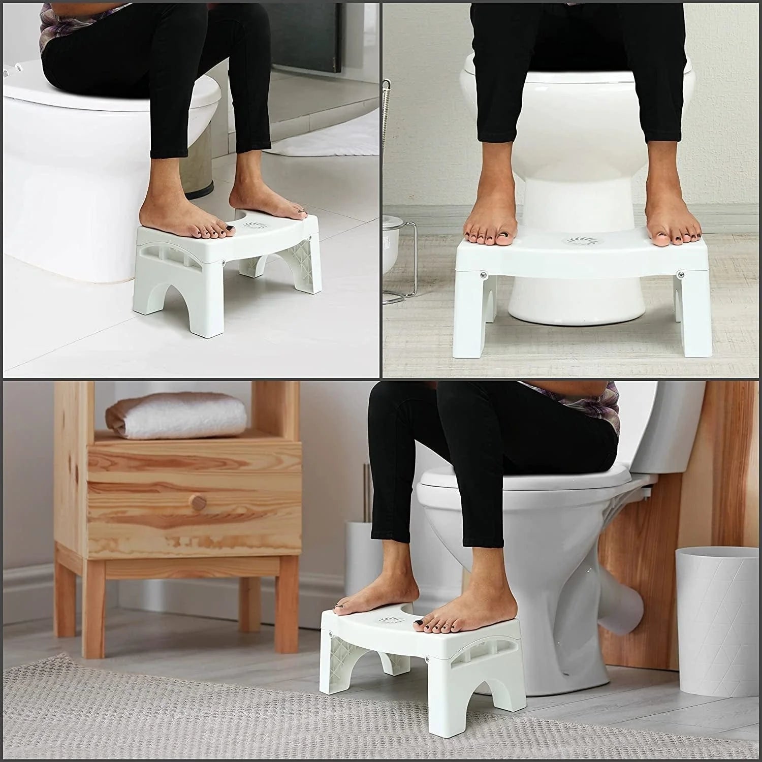 Accessories Of Bathroom Toilet Seat Western Plastic Bathroom Stool  - Potty Training Stool - Potty Training Stool