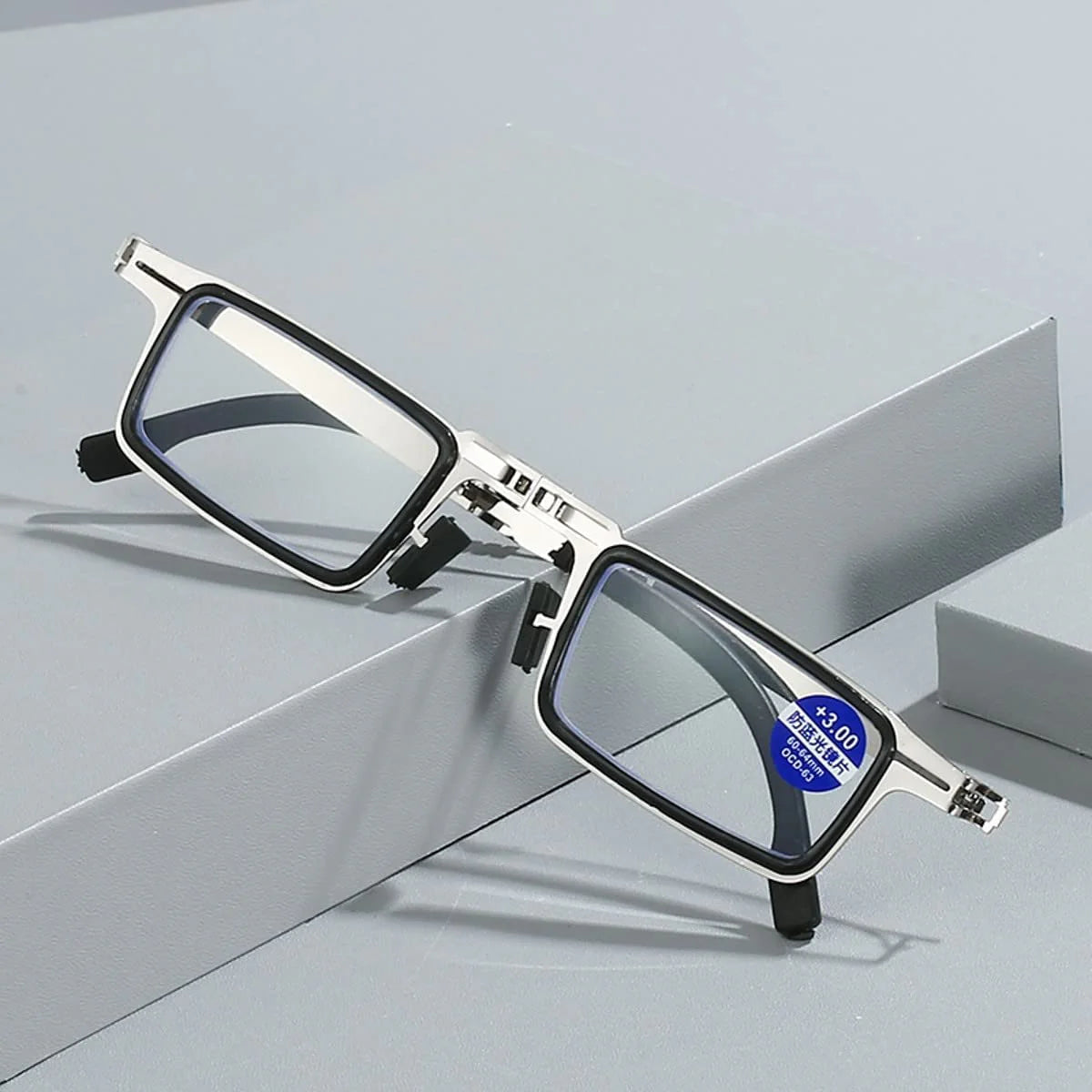 Anti-Bluelight Foldable Glasses | Eyeglasses And Frames Glasses With Frame Eyesight Glass Design Lens - 1 - Anti-Bluelight Foldable Glasses
