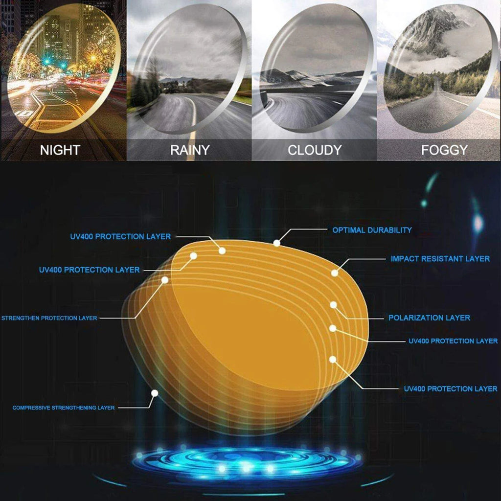 Anti Glare Glasses Night Vision Goggles for Driving Sight Goggles - Night Driving Glasses - Night Driving Glasses