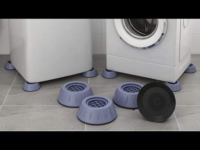 Anti Vibration Pads for Washing Machine Rubber Pads  - Anti Vibration Pads - Large-Pack of 4 - Anti Vibration Pads (Pack of 4)
