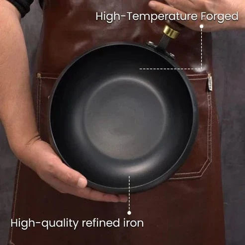 Artisan Unenameled Cast Iron Pan | Cast Iron Steel Caaerole Stainless Steel Artisan Products - Artisan Unenameled Cast Iron Pan