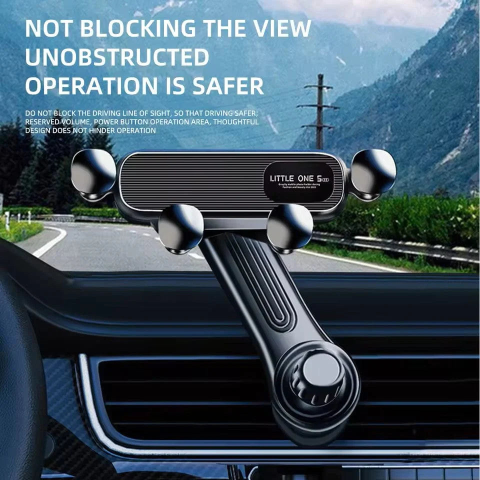 Auto-Locking Car Phone Holder | Car Mobile Holder Phone Stand Car Mount Stand - Auto-Locking Car Phone Holder