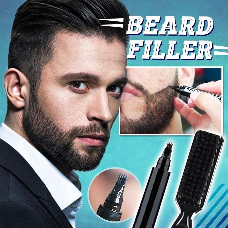 Beard Filler Pen Kit Beard Touch Up Pen Pencil - Beard Filling Pen - Beard Filling Pen