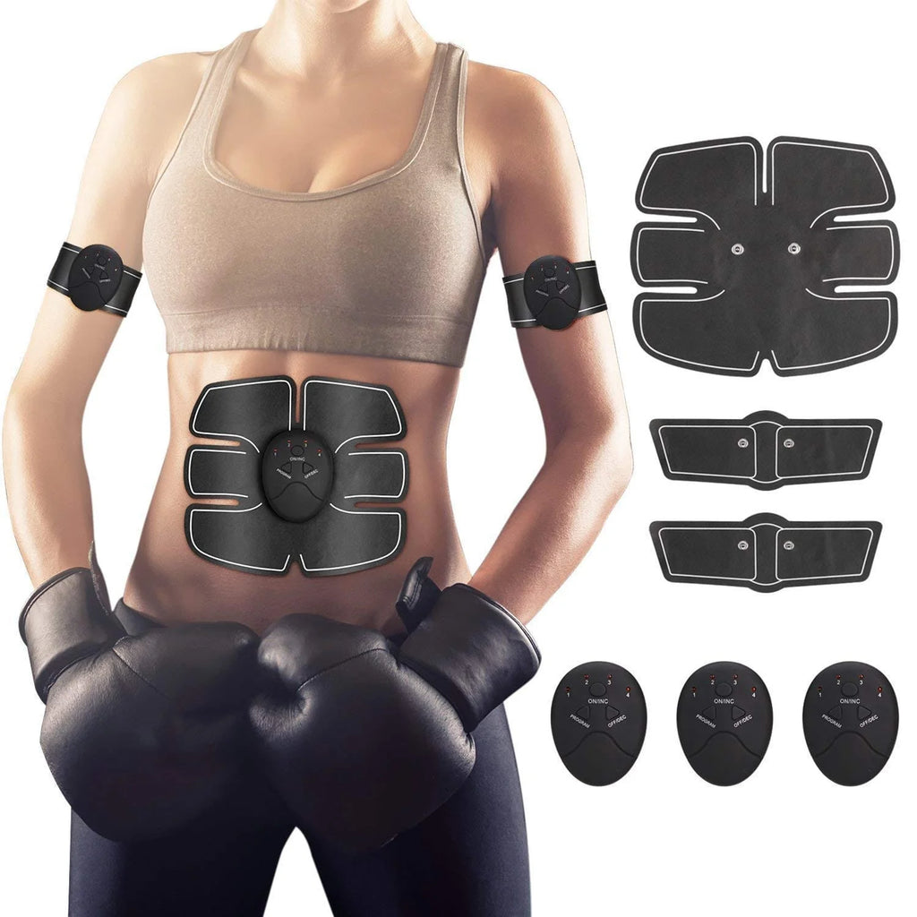 Belt For Abdomen Abdominal Exerciser Fitness Equipment Ab Stimulator - Ab Stimulator - Ab Stimulator (Pack of 4)