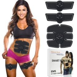 Belt For Abdomen Abdominal Exerciser Fitness Equipment Ab Stimulator - Ab Stimulator - Ab Stimulator (Pack of 4)
