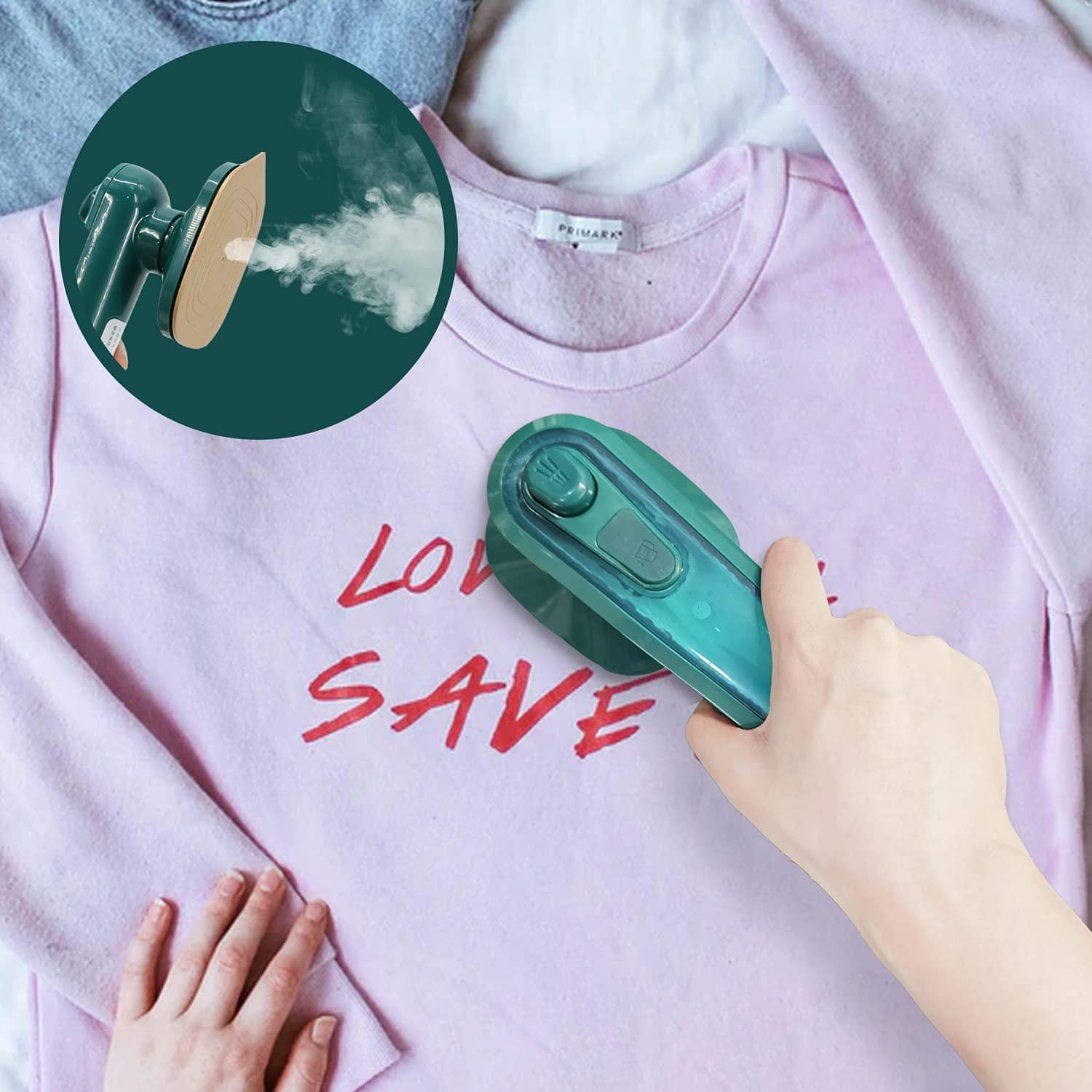 Best Handheld Steamer for Clothes Portable Mini Steam Iron - Portable Micro Steam Iron - Portable Micro Steam Iron