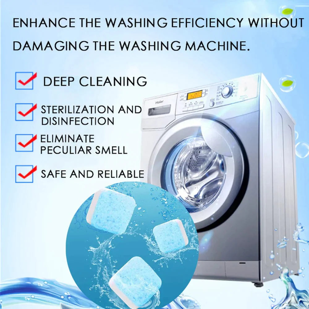 Best Washing Machine Cleaner Tablet Clean Front Load Top - Washing Machine Deep Cleaning Tablets (Pack of 10 Tablets) - 10 Tablets - Washing Machine Deep Cleaning Tablets (Pack of 10 Tablets)