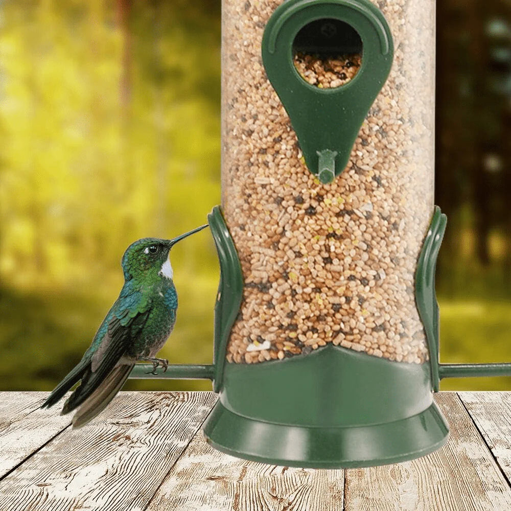 Bird feeder | Houses For Birds Bird Food Water Feeder Pigeon Food Seed (Pack of 2) - Pack Of 2 - Bird feeder (Pack of 2)