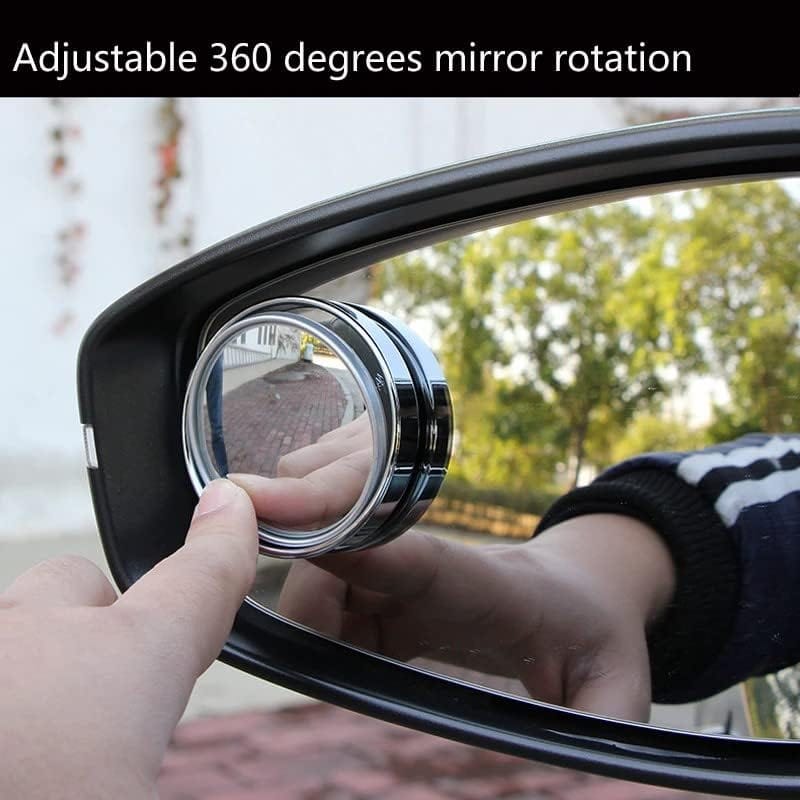 Blind Spot Mirror for Car | Blind Spot Mirror For Car Curved Round Large Car Mirror Accessories - Buy 1 Get 1 Free - Blind Spot Mirror for Car (Pack of 2)