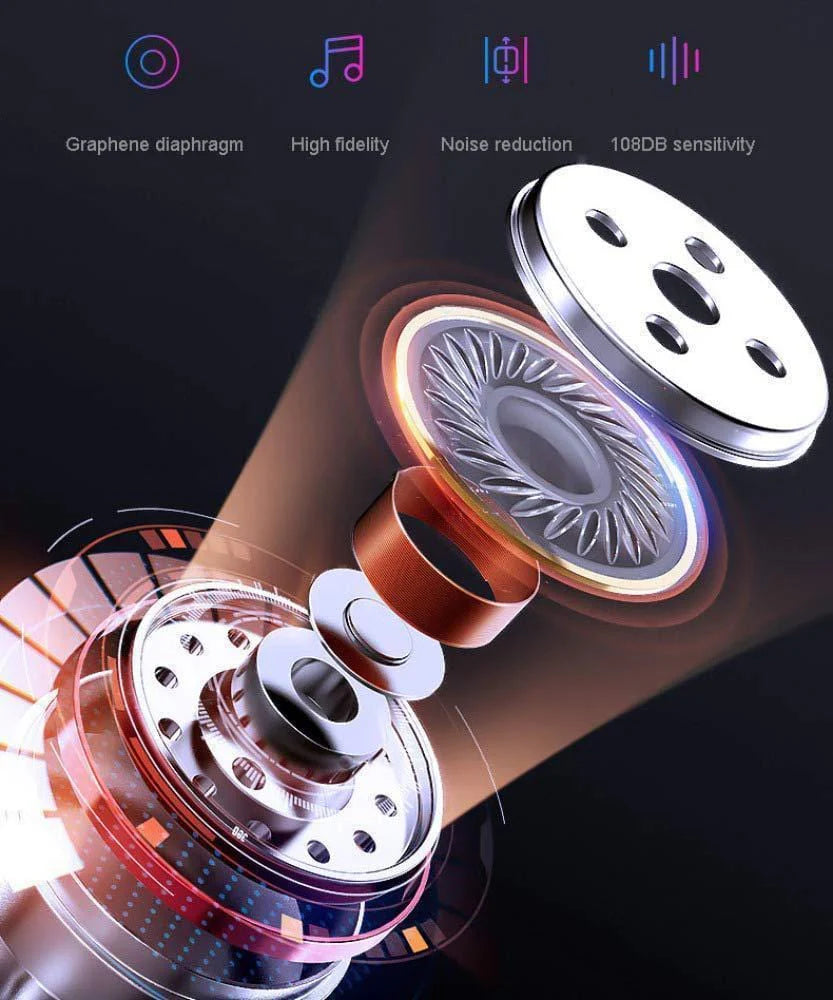 Bluetooth Headphones Wireless Earphones Earbuds Headset  - M10 tws Bluetooth Earbuds - Bluetooth Earbuds