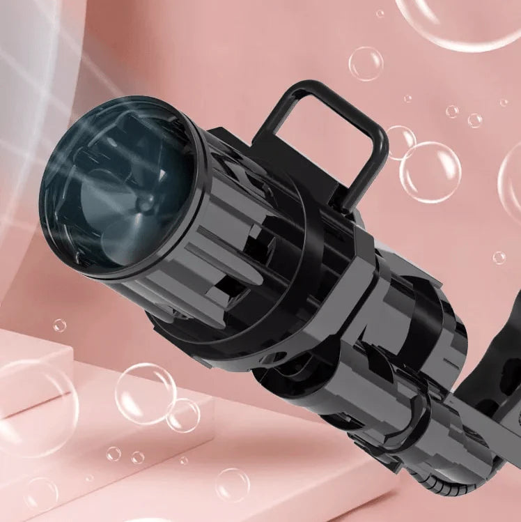 Bubble Toy | Bubble Machine Gun Automatic Gatling Toy for Kids - Free Size - Bubble Toy