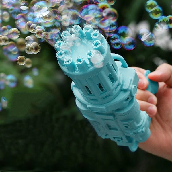 Bubble Toy | Bubble Machine Gun Automatic Gatling Toy for Kids - Free Size - Bubble Toy
