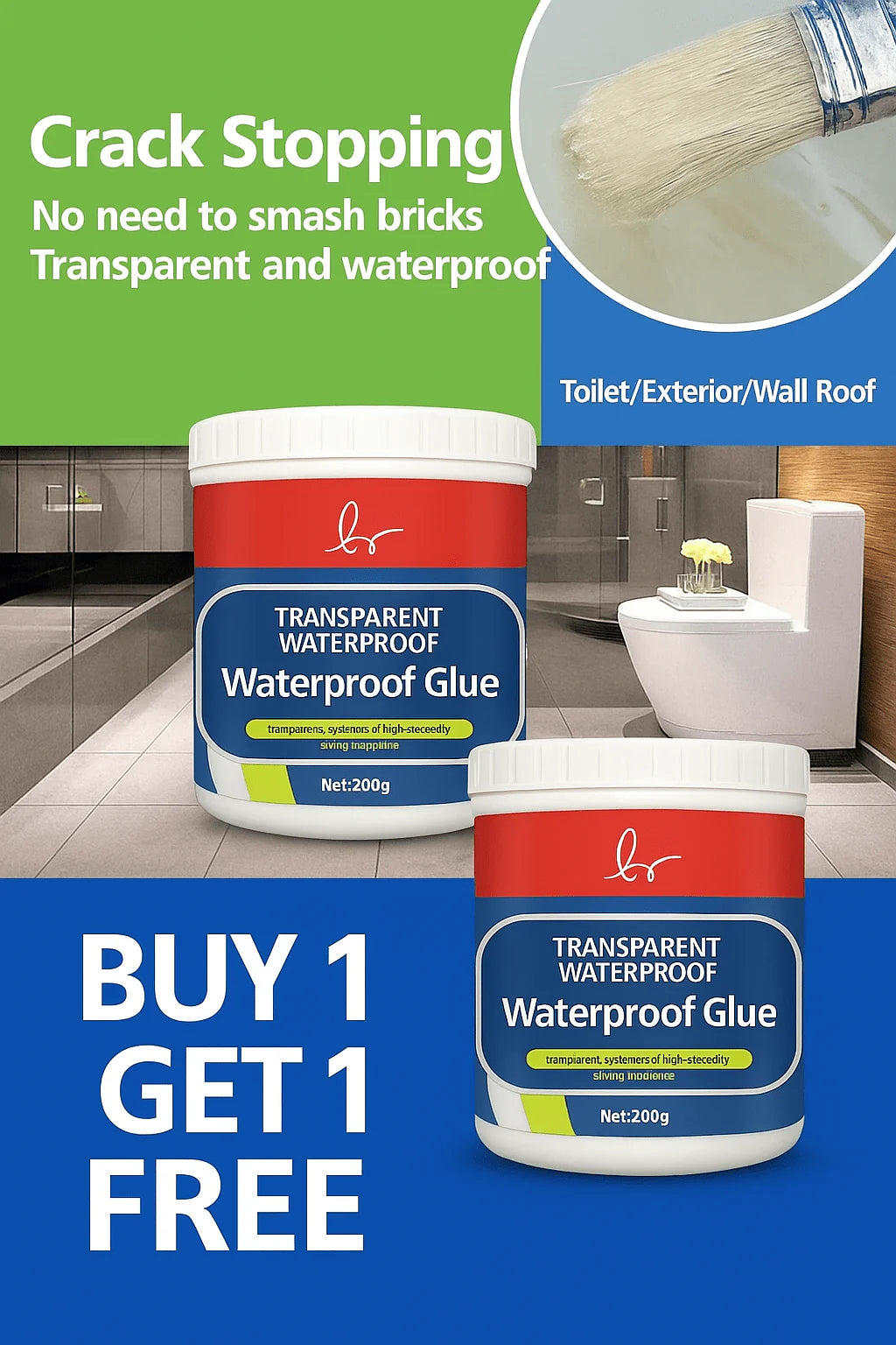 🔥 BUY 1 GET 1 FREE – India’s #1 Leak-Stopping Glue Now Comes With Free Brush! 🖌️ Hurry Before It’s Gone!