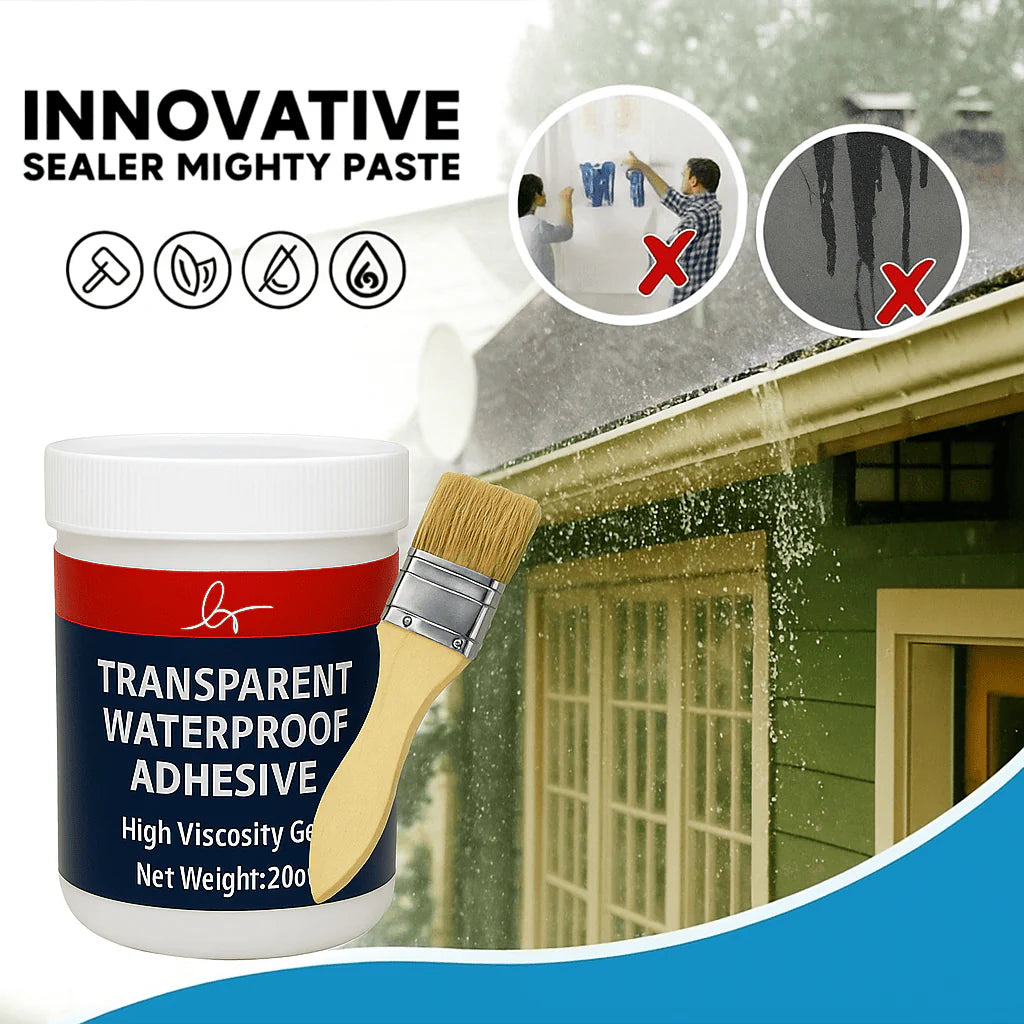 💧Buy 1 Get 1 FREE – Transparent Waterproof Glue + Free Brush!🔥