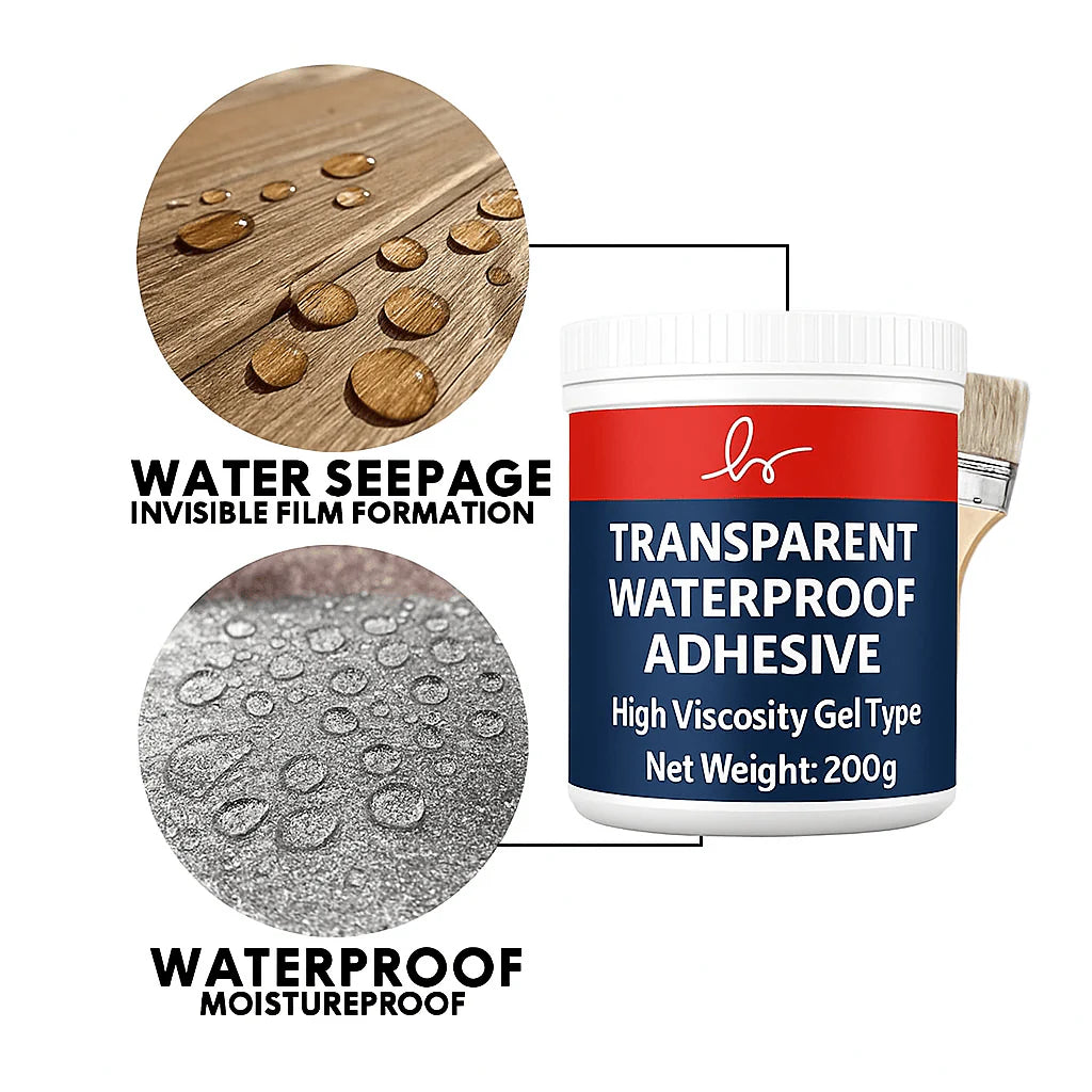 💧Buy 1 Get 1 FREE – Transparent Waterproof Glue + Free Brush!🔥