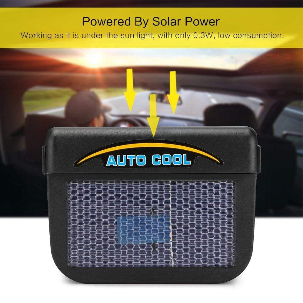 Car Auto Solar Fan | Solar Powered Fan Energy Auto Products Panel Car Window Fan - Car Auto Solar Fan