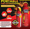 Car & Home Fire Extinguisher | Fire Extinguisher Smoke Detector Safety Car Fire Extinguisher - Pack Of 1 - Car & Home Fire Extinguisher