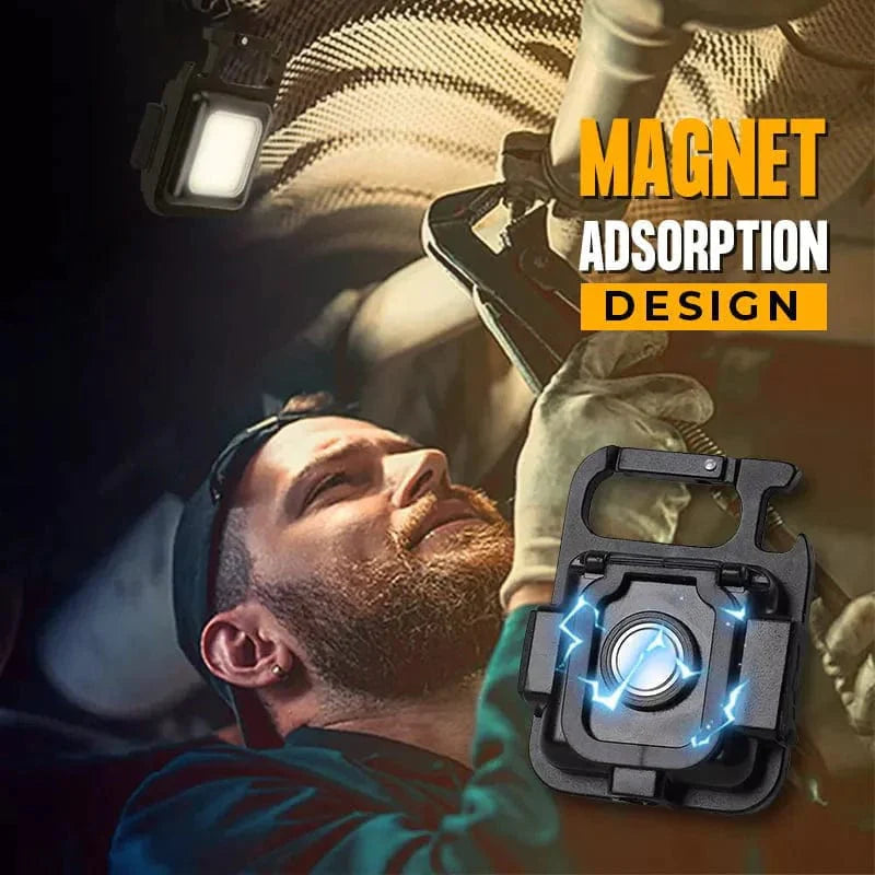 Car Key Chain Flash Light torch Light Keychain Bottle Opener - Key Chain - Key Chain