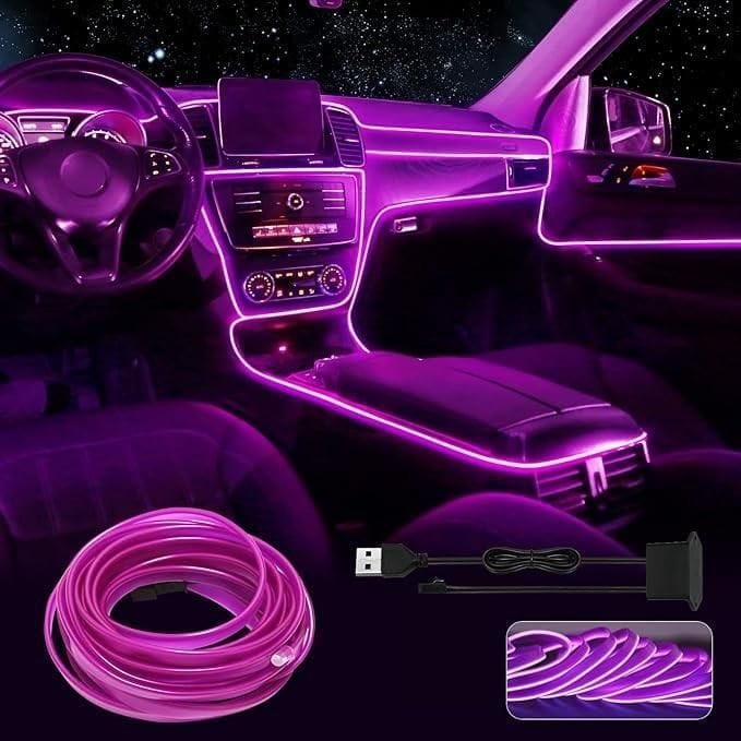 Car Neon Lights | Neon Lights Led Car Light  Glow Customize Multi Color - Car Neon Lights