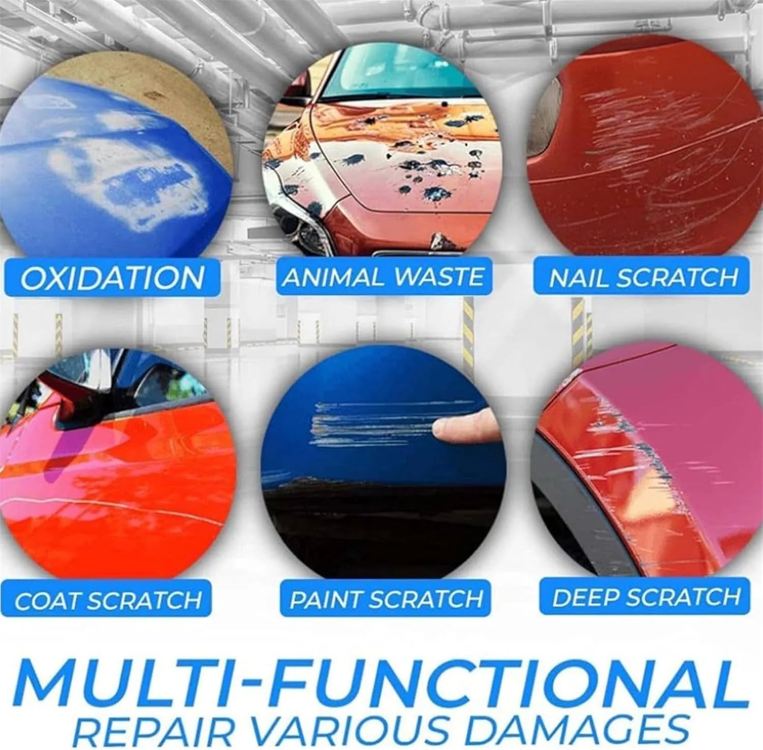 Car Scratch Repair Wax (Pack of 2) | Car Scratch Remover Repair Workshop Paintwork Scratch Remover Wax - Car Scratch Repair Wax (Pack of 2)