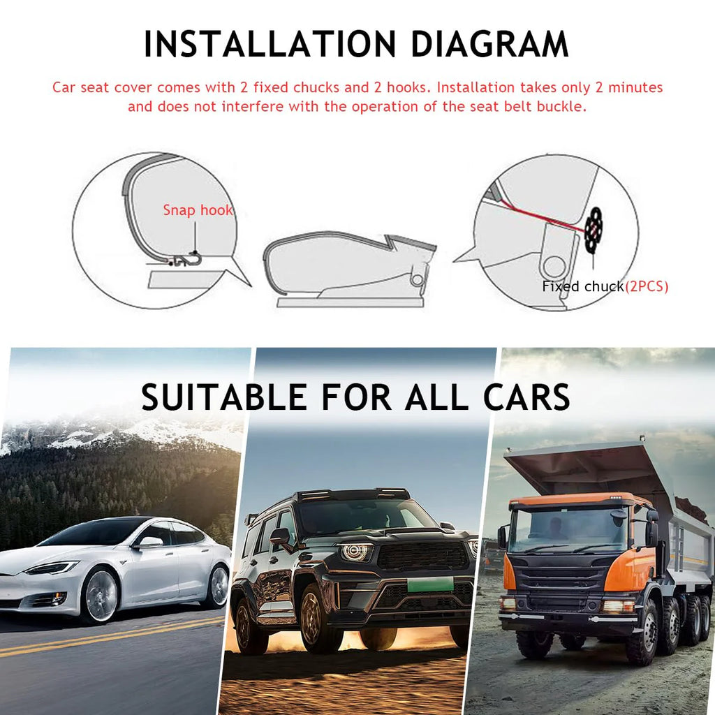 Car Seat Covers | Car Seat Cover Automobiles Carrier Pads Seats Protector Comfort - Bottom Seat Covers for Cars