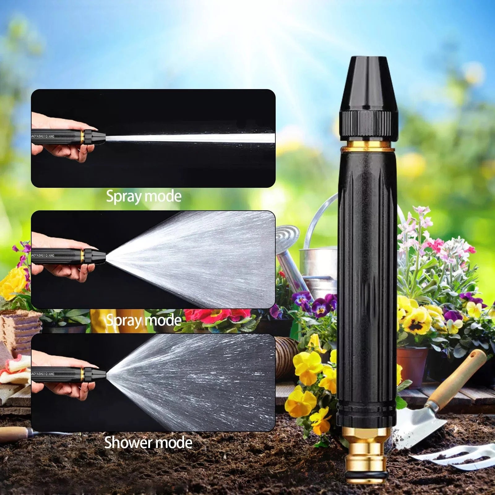 Car Washer Nozzle High Pressure Pump Spray Water Gun - High-Pressure Water Nozzle