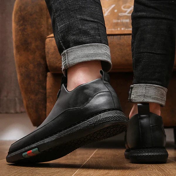 Casual Sneaker Shoes For Men Men's Leather Shoes Sneakers Style - Men's Business Sneakers - 6 - Men's Leather Shoes