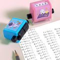 Childrens Stamps Roller Stamp Brain Improvement Device For Your brain  - Math Roller Stamp (Pack Of 2) - Pack of 2 - Math Roller Stamp (Pack Of 2)