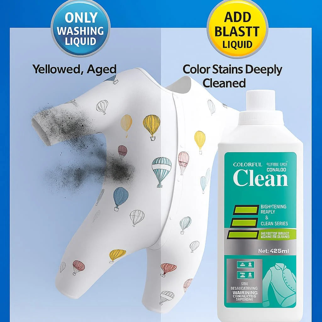 Clean 8 in 1 Colour Bleach Stain Remover (Pack of 2) | Stain Remover For Clothes Removal Products Oil Stain Laundry Bleach - Clean 8 in 1 Colour Bleach Stain Remover (Pack of 2)