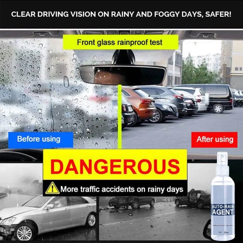 Cleaners Car Windshield Mirror Coating Cleaner Anti Fog Spray  - Car Glass Anti-Fog - Car Glass Anti-Fog