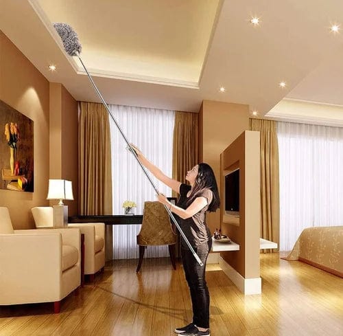 Cleaning Microfiber Fan Duster Fan Cleaner Duster Roof Cleaning - Bendable Extendable Fan Ceiling Duster Bendable Extendable Fan Ceiling Duster