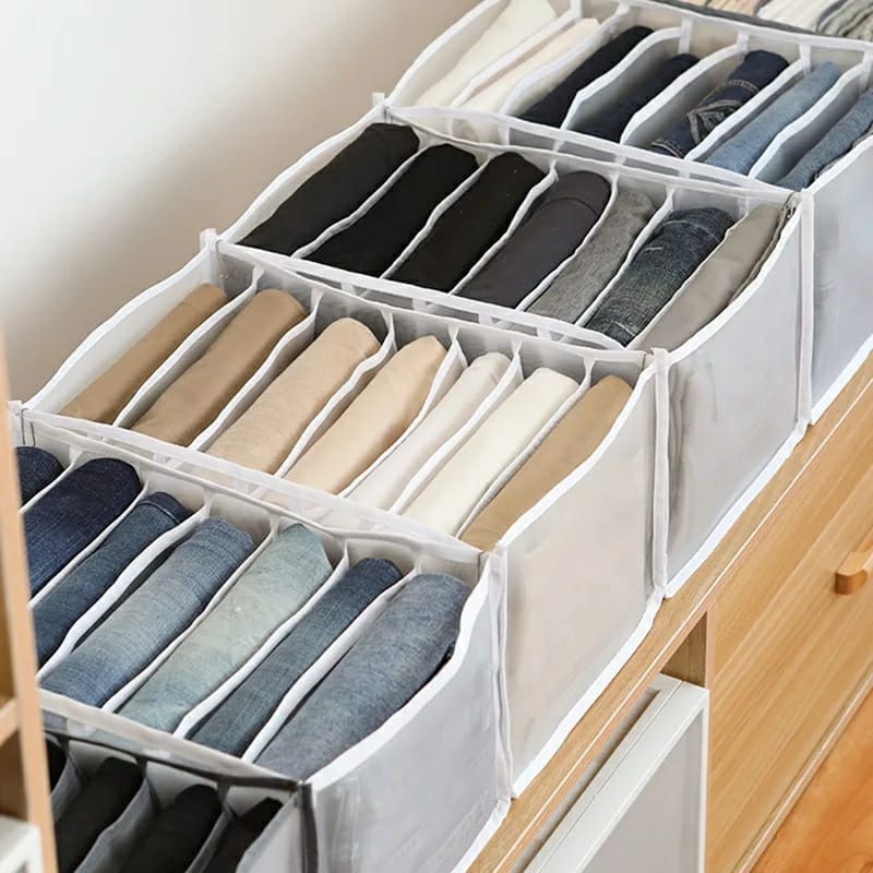 Cloth Cover Organizer Storage Bags Wardrobe Organizer - Clothes Organizer (Pack of 2) - Pack Of 2 - Clothes Organizer (Pack of 2)