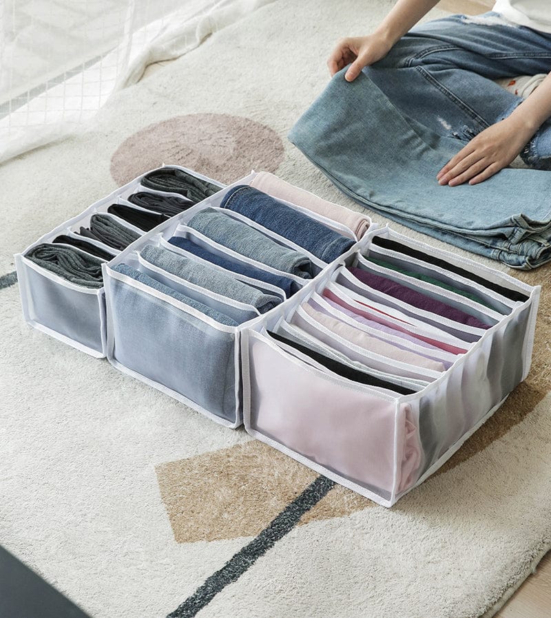 Cloth Cover Organizer Storage Bags Wardrobe Organizer - Clothes Organizer (Pack of 2) - Pack Of 2 - Clothes Organizer (Pack of 2)