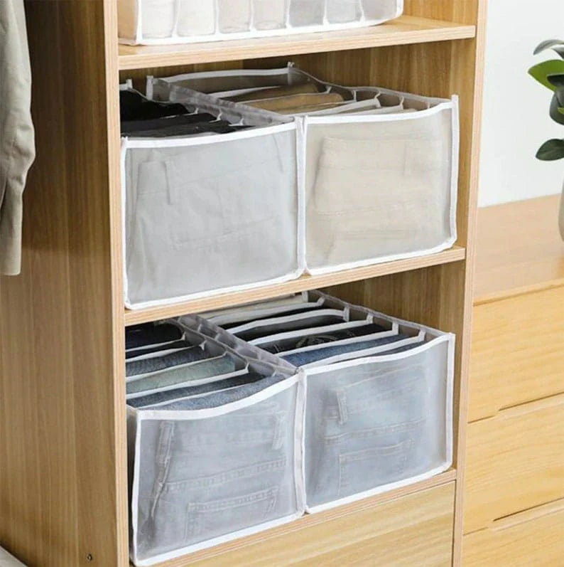 Cloth Cover Organizer Storage Bags Wardrobe Organizer - Clothes Organizer (Pack of 2) - Pack Of 2 - Clothes Organizer (Pack of 2)