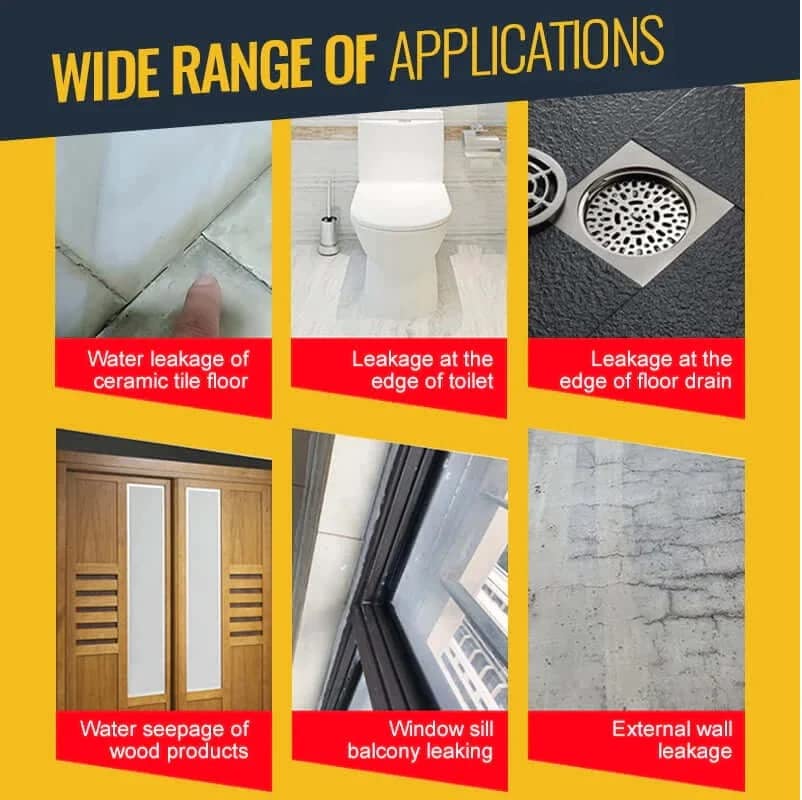 Crack Seal Glue Agent Crack Filler Wall Sealant Waterproofing Glue - Waterproof Sealant - Pack of 1 - Waterproof Sealant