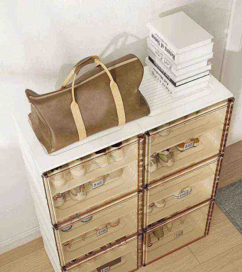 ShoeNest™ Smart Foldable Compact 4 Layer Shoe Rack