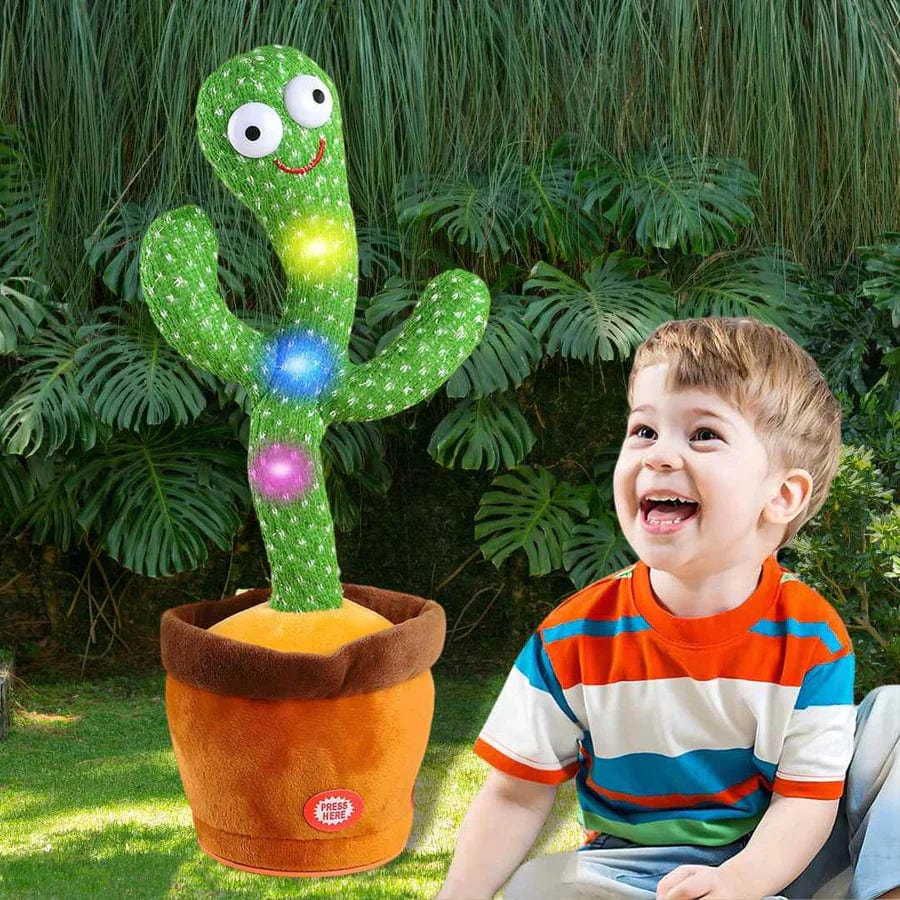 Dancing Talking Cactus Toy Mimicking Singing Push Toy  - Dancing Talking Cactus Toy - Dancing Talking Cactus Toy