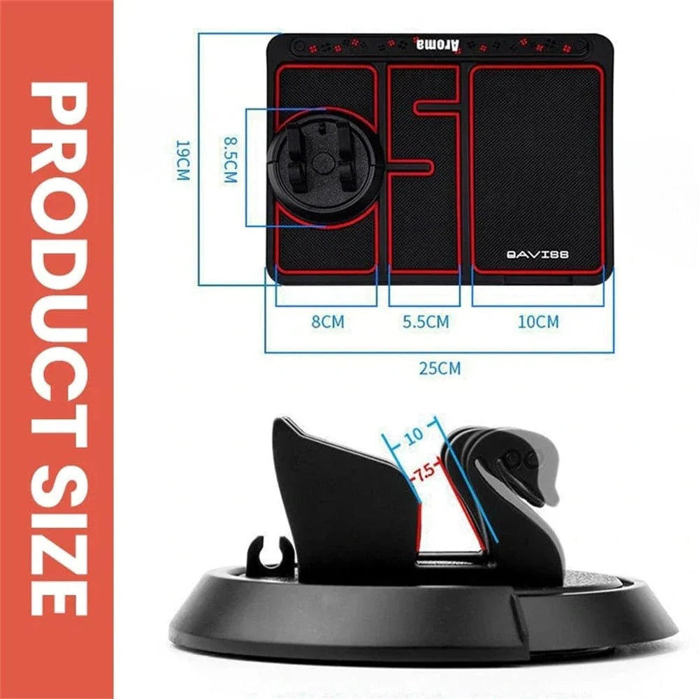 Dashboard Anti-Slip Mat| Automobile Car Dashboard accessories Mobile Holder Cellphone Stand - Dashboard Anti-Slip Mat