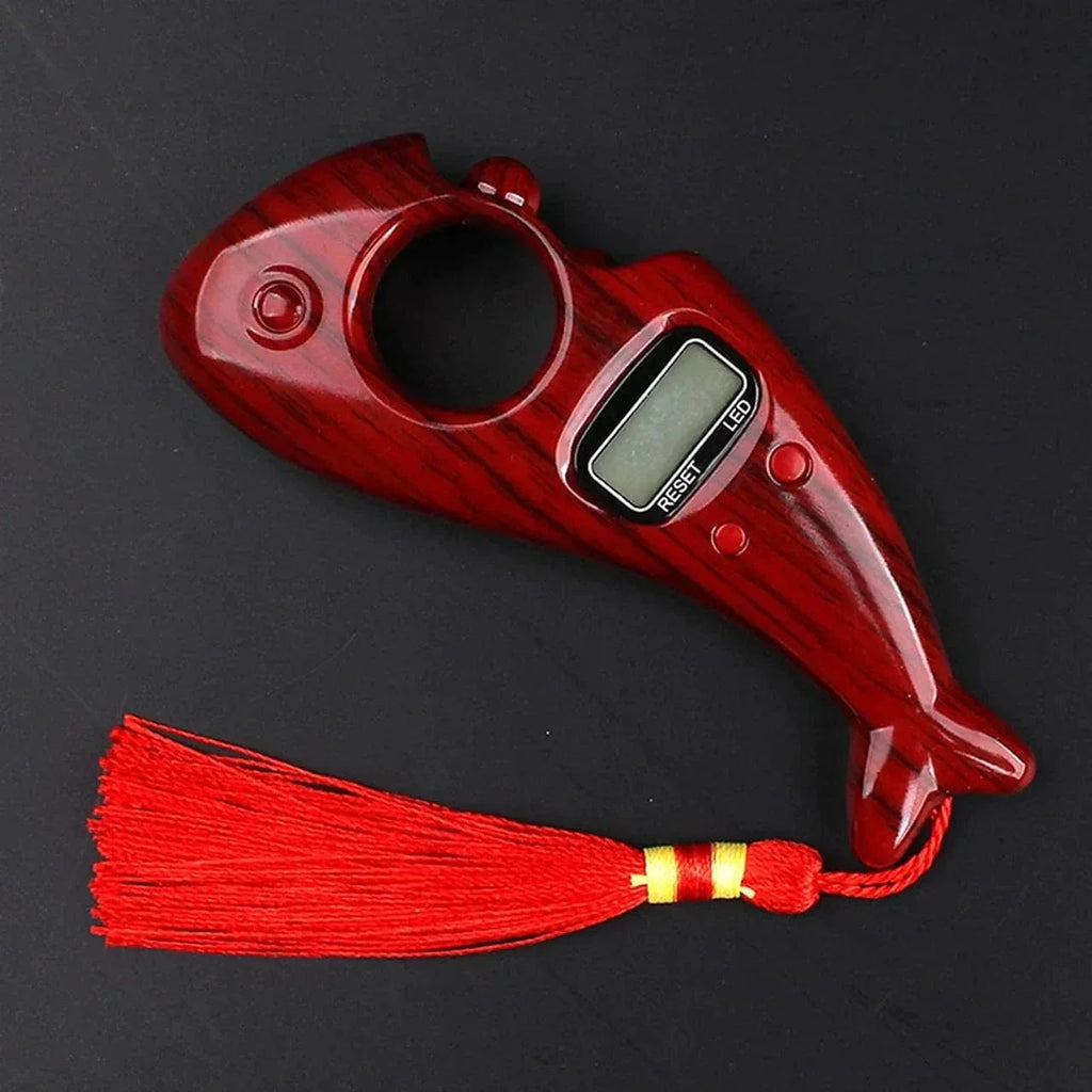 Digital Jaap Mala | Rudaraaksha Mala Chanting Bead Counter Clicker Digital Machine - Large - Digital Jaap Mala