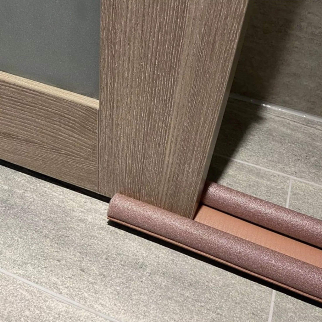 Door Bottom Gap Sealer Underneath Door Gap Blocker Strip - Long Roll - Door Guard Protector (Buy 1 Get 1 Free)